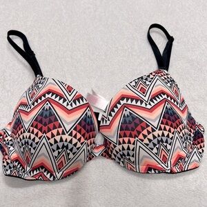 Pink Push-Up Bra
